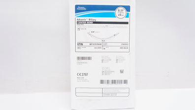 Boston Scientific M00533310 Advanix Biliary Stnt Center Bend 8.5F x 9cm (x)